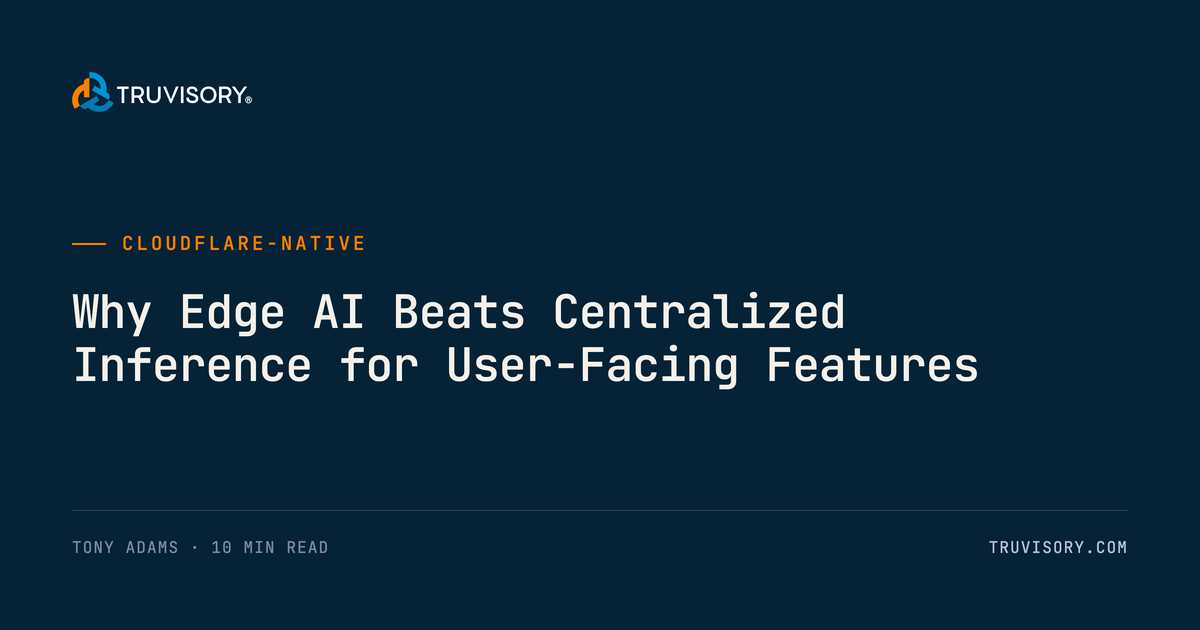 Edge Inference Azure Edge AI vs Centralized Inference: The Latency Case