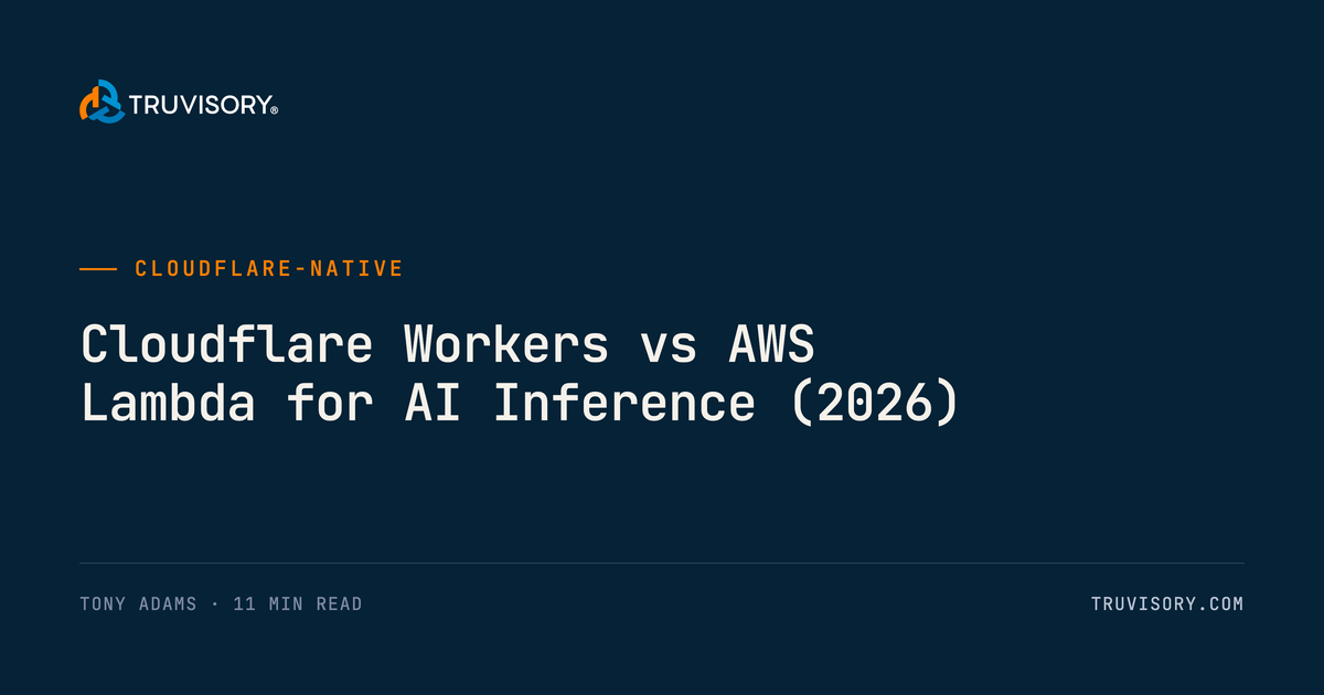 Workers vs Lambda for AI: Sub-5ms vs 200ms Cold Starts